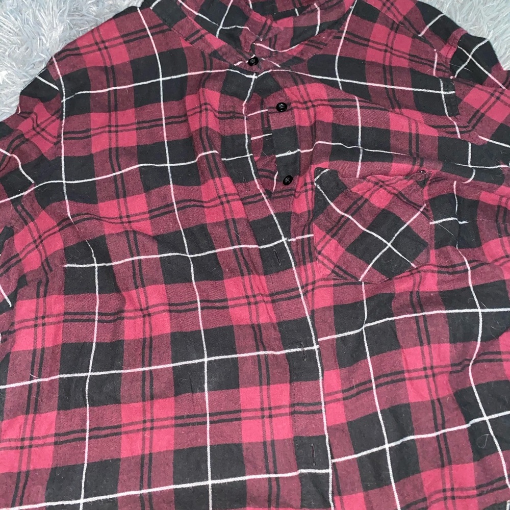 flannel from forever 21. 3x.